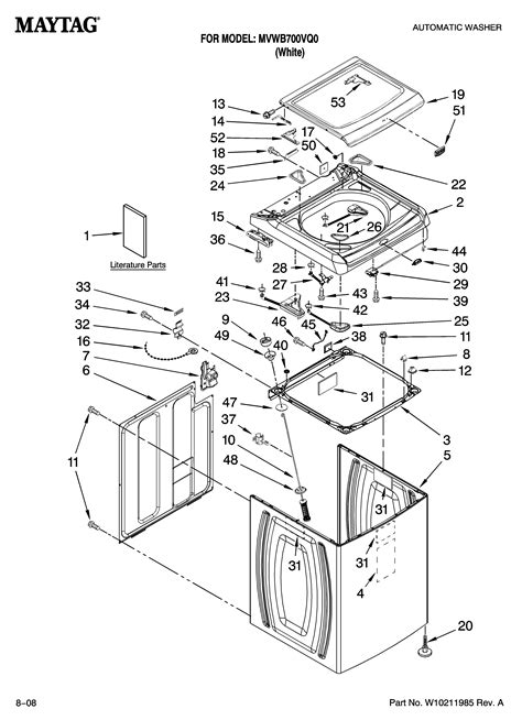 maytag bravos xl parts|maytag bravos xl parts diagram.